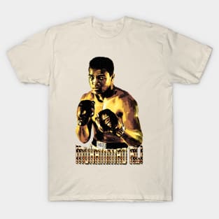 Muhammad Ali - Engraving Style T-Shirt